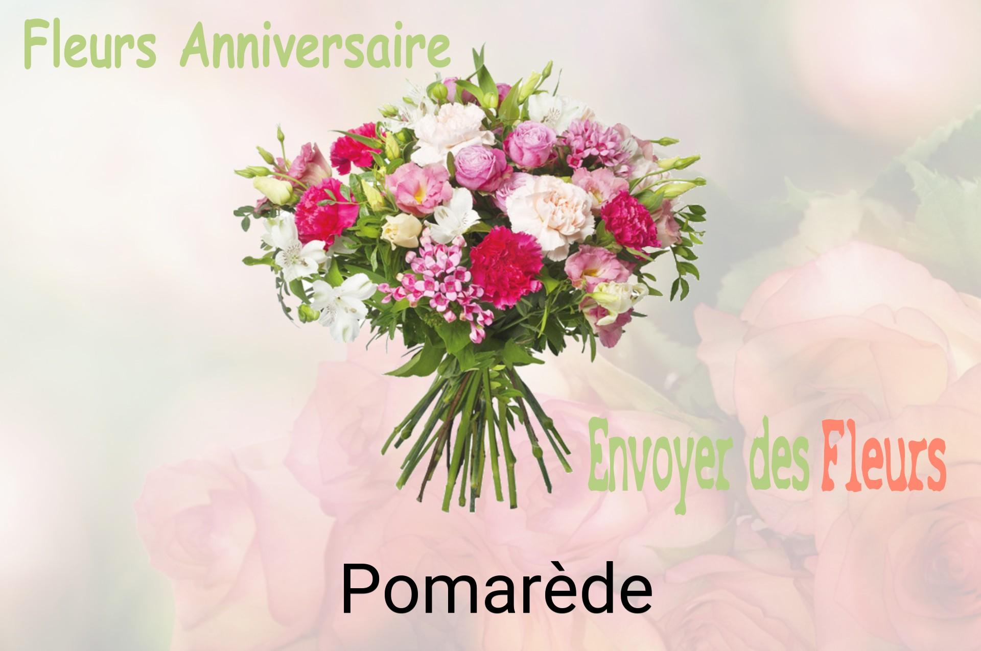Bouquet de fleurs d’anniversaire livré à Pomarède